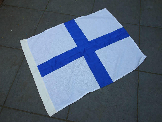 FLAG, Finnish - 75 x 100cm Thick Cotton