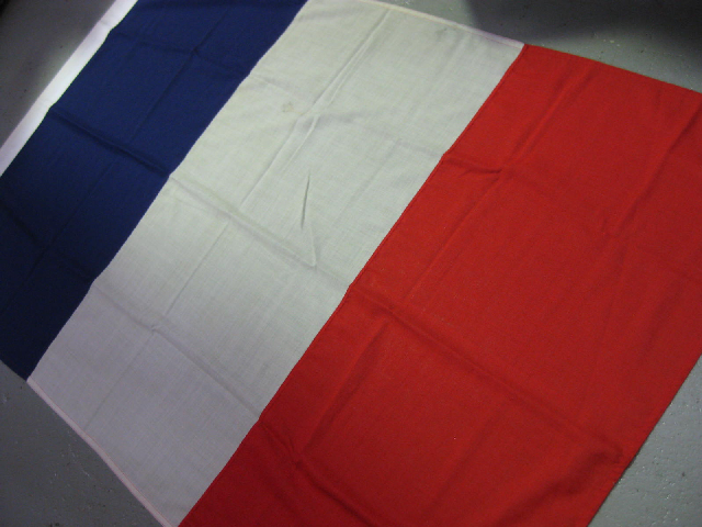 FLAG, French - Ex Large Cotton 120 x 190cm