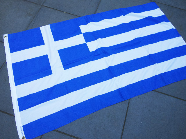 FLAG, Greek - 90 x 150cm Polyester