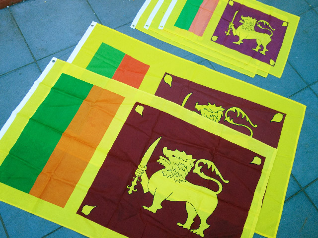 FLAG, Sri Lankan - 60 x 90cm, FLA0045 90 x 150cm