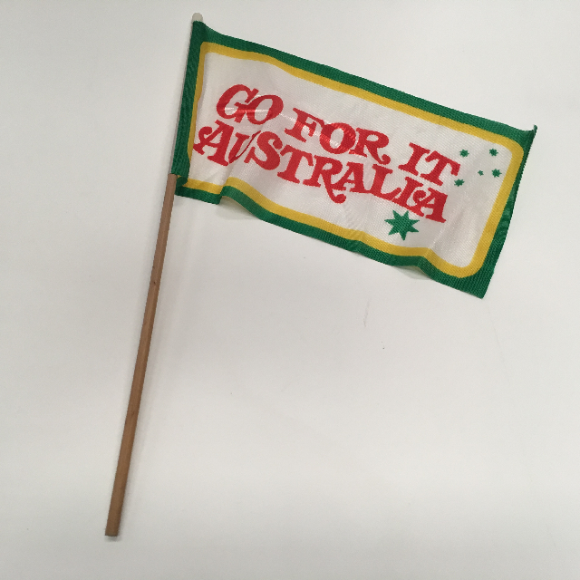 FLAG, Handwaver - Australian Go For It (30 x 15cm)