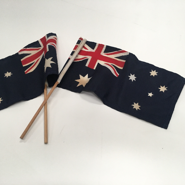 FLAG, Handwaver - Australian Aged (30 x 15cm)