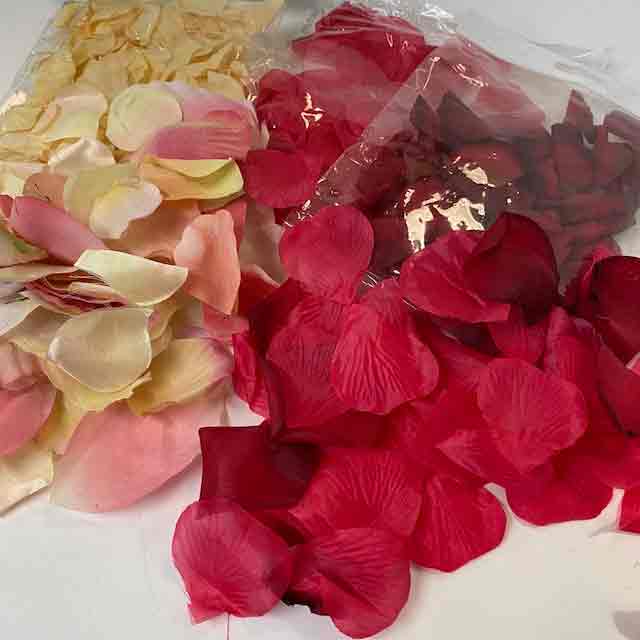 PETALS, Assorted Colours $5 Handful or $100 Small Box Lot