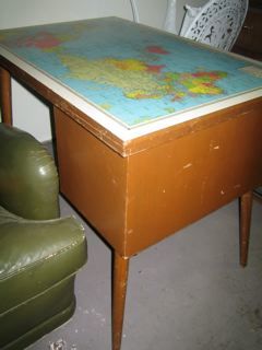 DESK, with Map Top