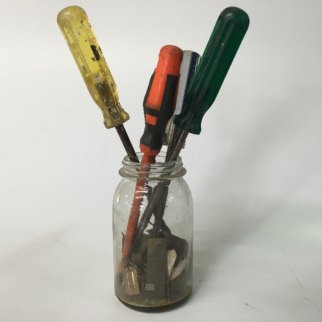 TOOL, Jar Of Assorted Tools
