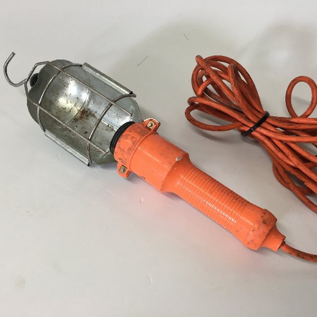 LIGHT, Work Light - Orange Cage Light