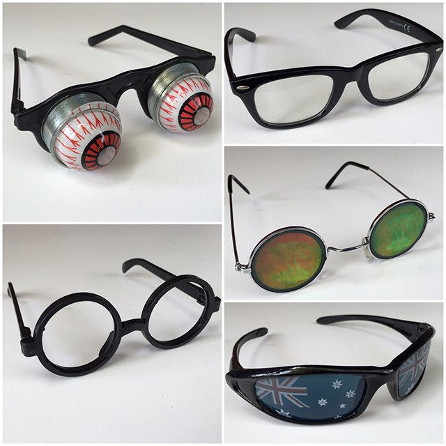 GLASSES, Novelty Glasses