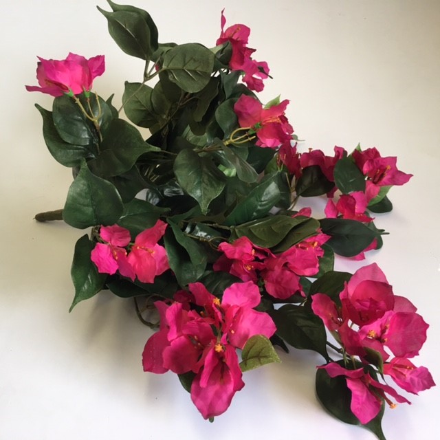 FLOWER SPRAY, Bougainvillea - Hot Pink