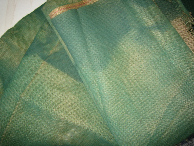 GREENERY, Green Hessian Pieces