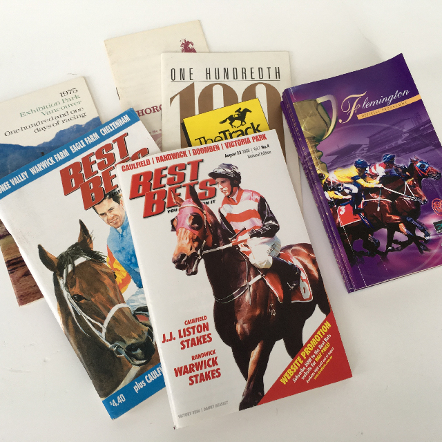 FORM GUIDE, Horse Racing Assorted