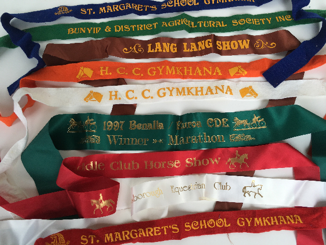 AWARD RIBBON, Horse & Gymkhana Plain