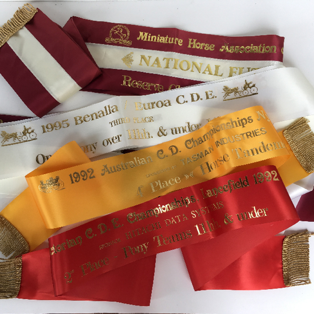AWARD SASH, Horse & Cattle Show Premium