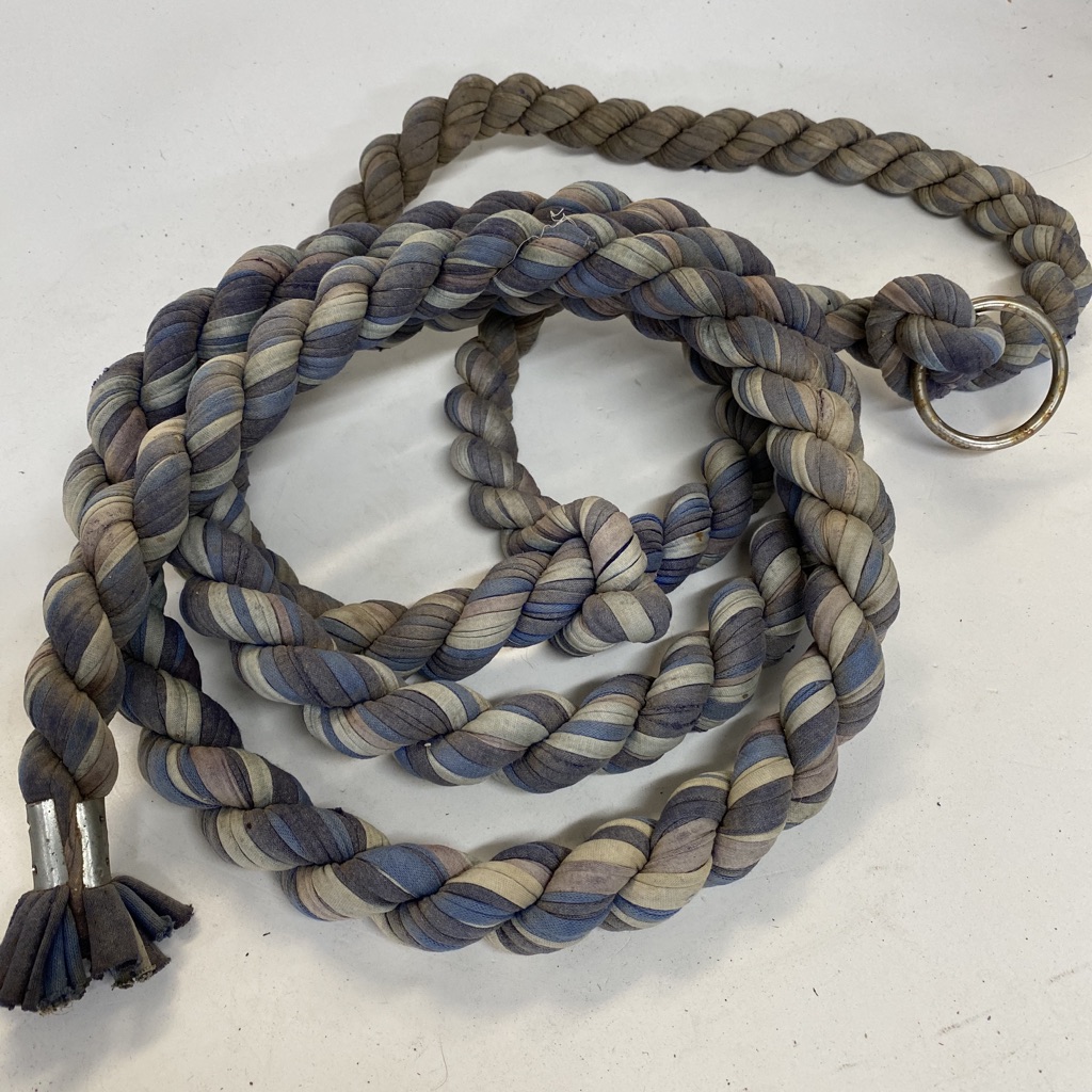 SADDLERY, Rope Halter - Blue Grey