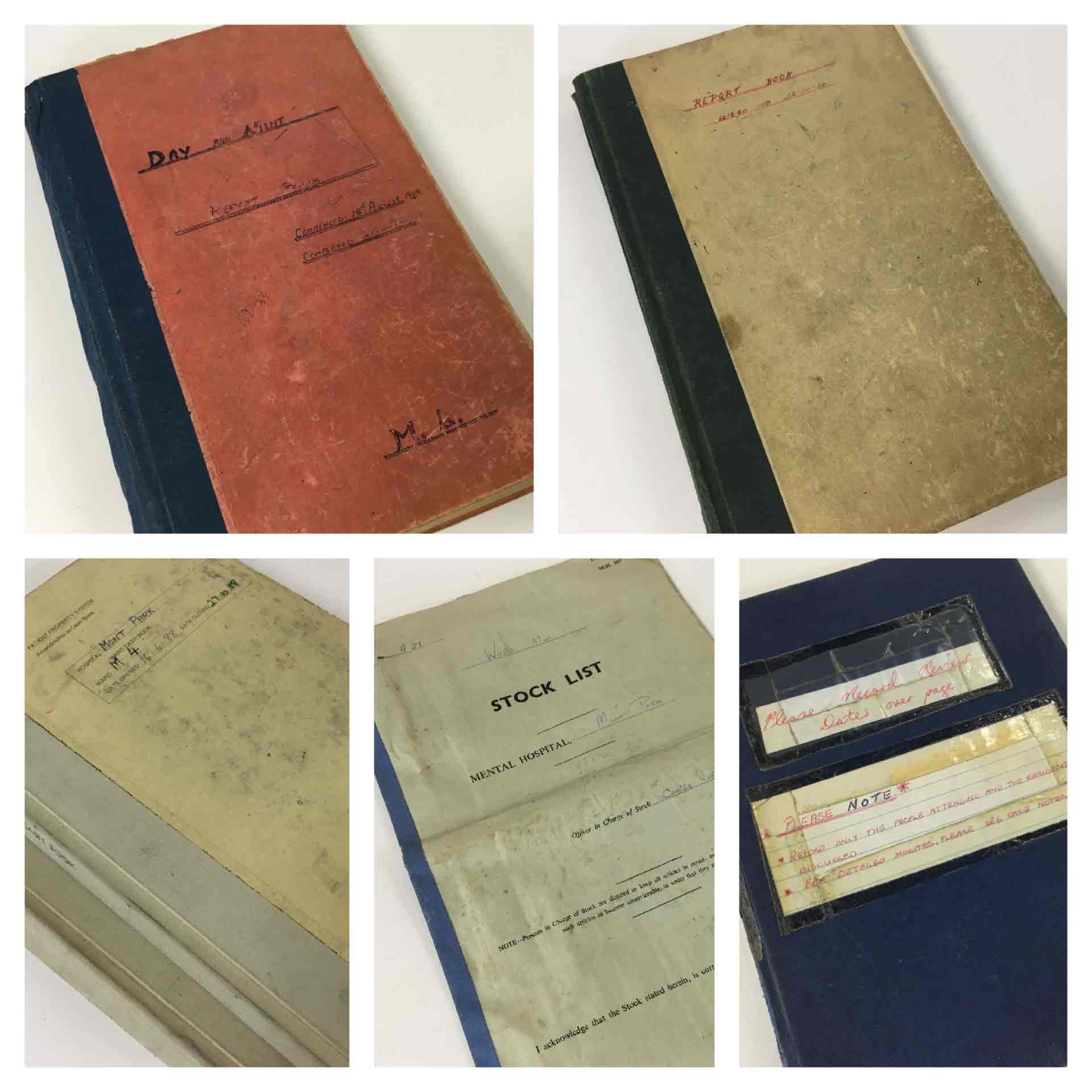 BOOK, Hospital Record Book - (various codes)