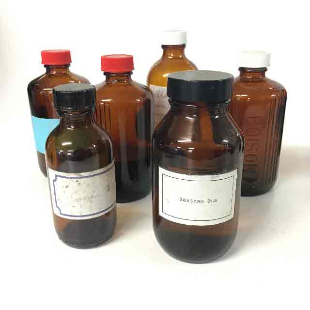BOTTLE, Medical Small Brown Glass Assorted