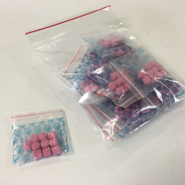 DRUGS, Ecstacy - (Single Bag) / DRU0106 - DRUGS, Ecstacy - (Dealer's Bag Lot)