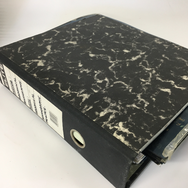 FOLDER, Black Marble w X-Rays