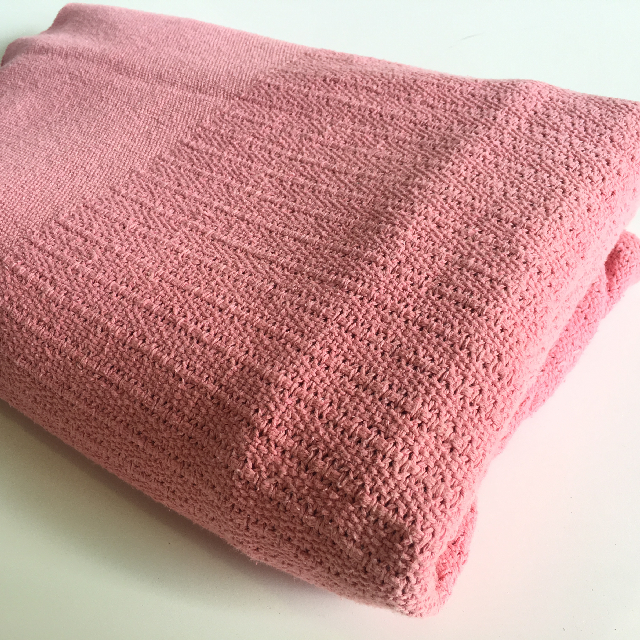 HOSPITAL LINEN, Blanket - Cell Blanket, Pink