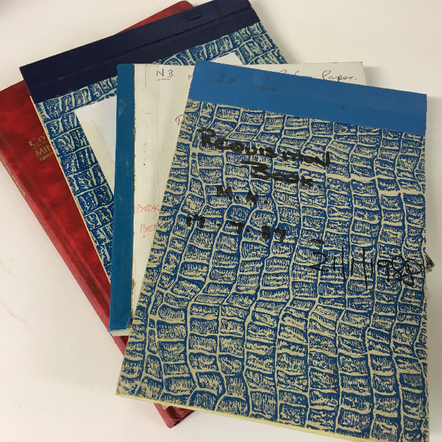 BOOK, Hospital Record Book - Assorted