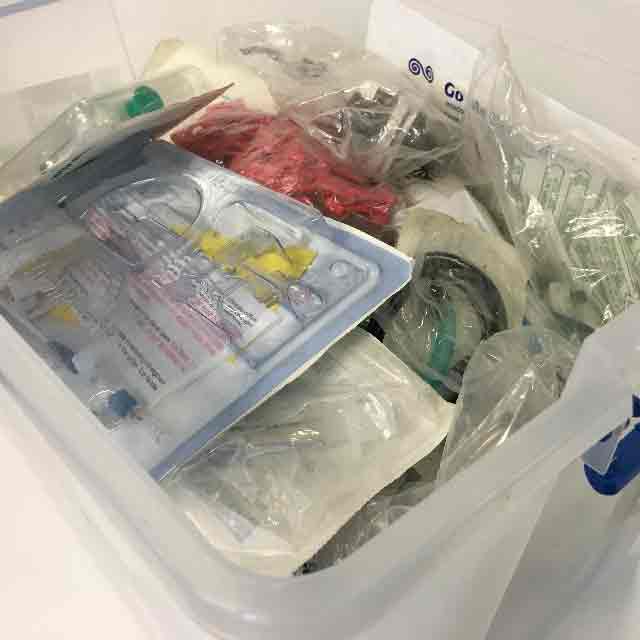 MEDICAL SUPPLIES, Assorted Medical & Surgical Supplies - Box Lot
