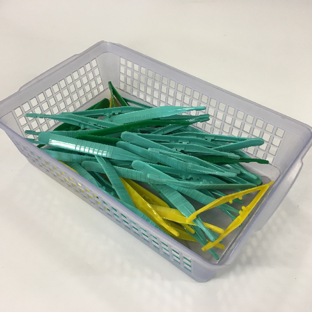 SURGICAL INSTRUMENT, Plastic Tweezer - Small Box Lot