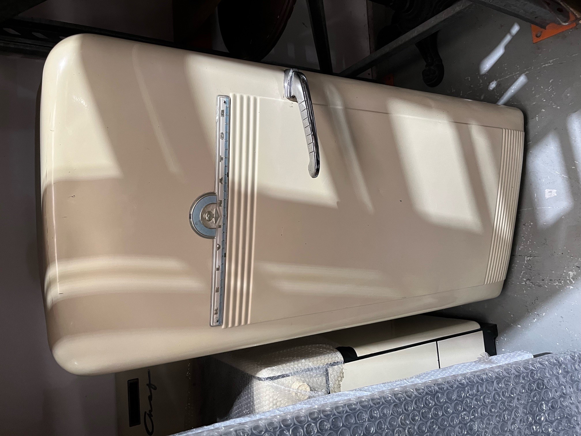 FRIDGE, Kelvinator Vintage Cream 1950s