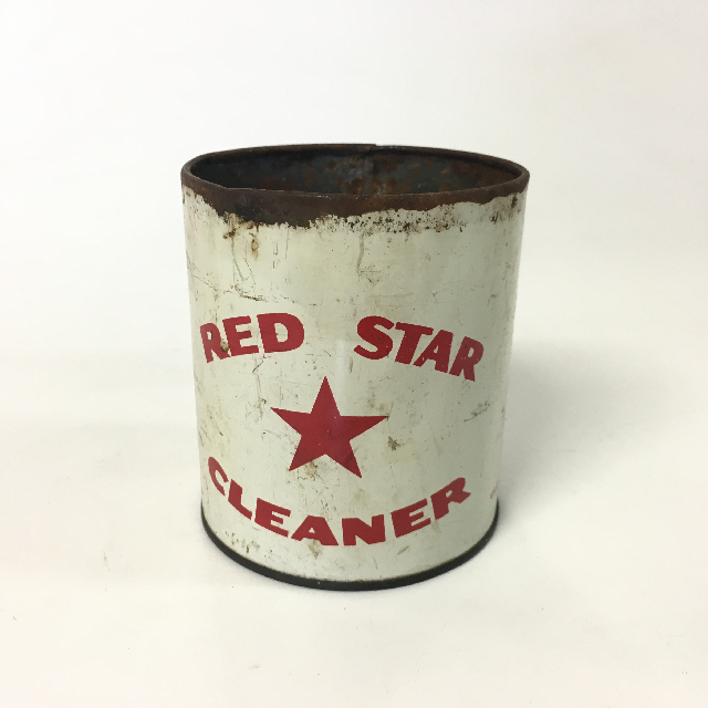 CLEANING, Product Tin - Vintage Red Star Cleaner