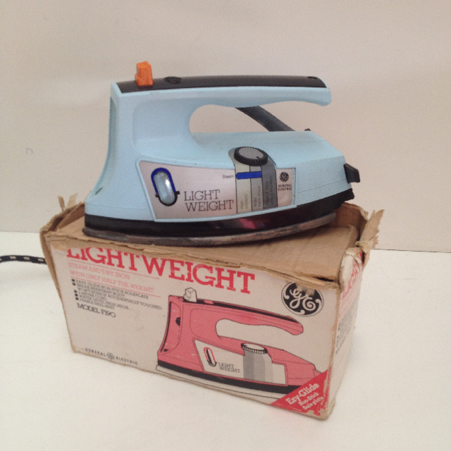 PACKAGING, Blue GE Lightweight Iron