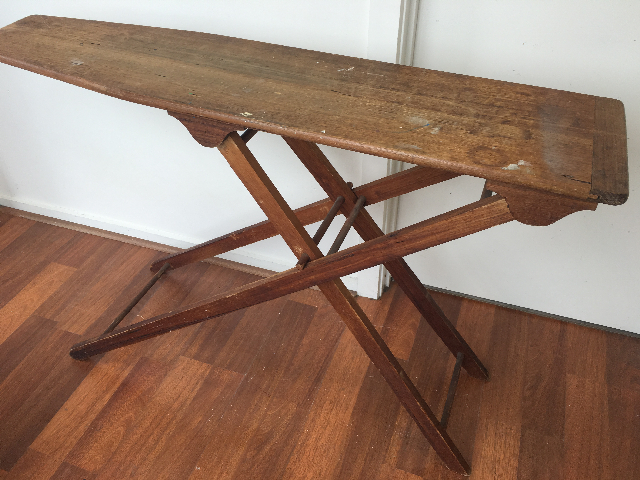 IRONING BOARD, Vintage Timber