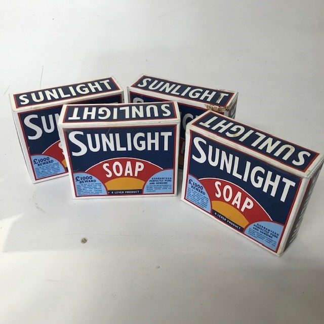 SOAP, Vintage Packaging Sunlight