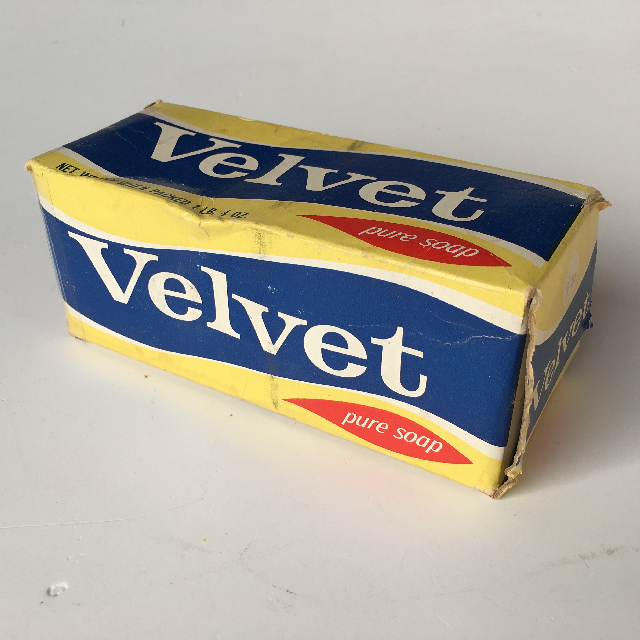 SOAP, Vintage Packaging Velvet