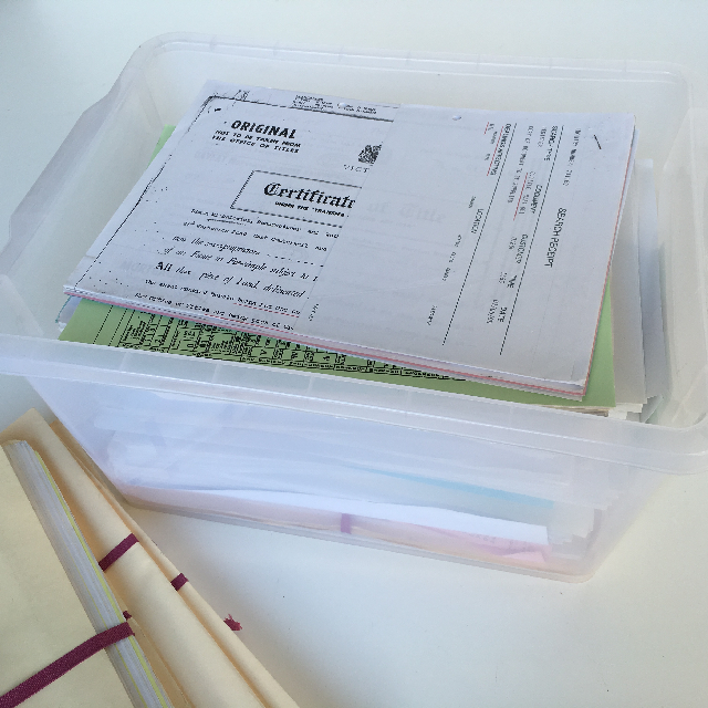 PAPERWORK, Legal - Box Lot