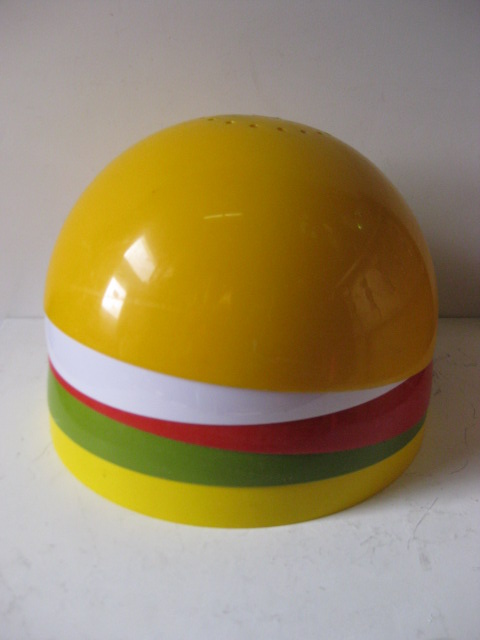 LAMPSHADE, Hanging 1970s Mushroom Shade