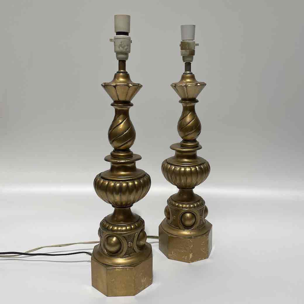 LAMP, Base (Table) - Brass 60cm (Pair available)
