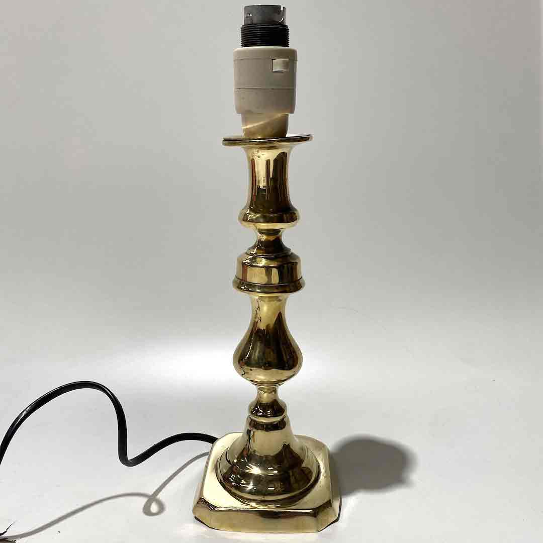 LAMP, Base (Table) - Brass Small