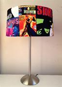 LAMP, Table Lamp - Broadway Design (Wide Cylinder Shade)
