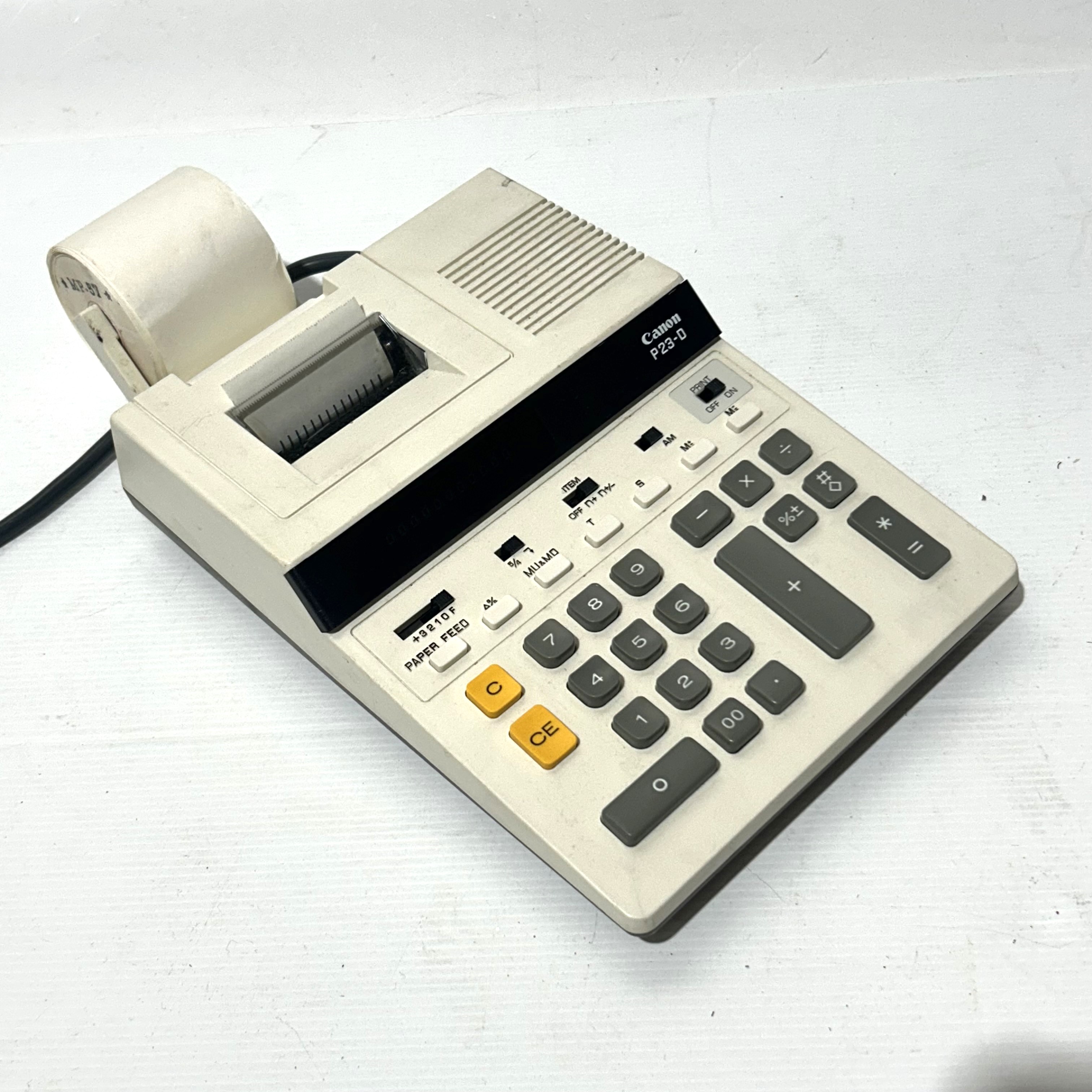 ADDING MACHINE, Canon P23