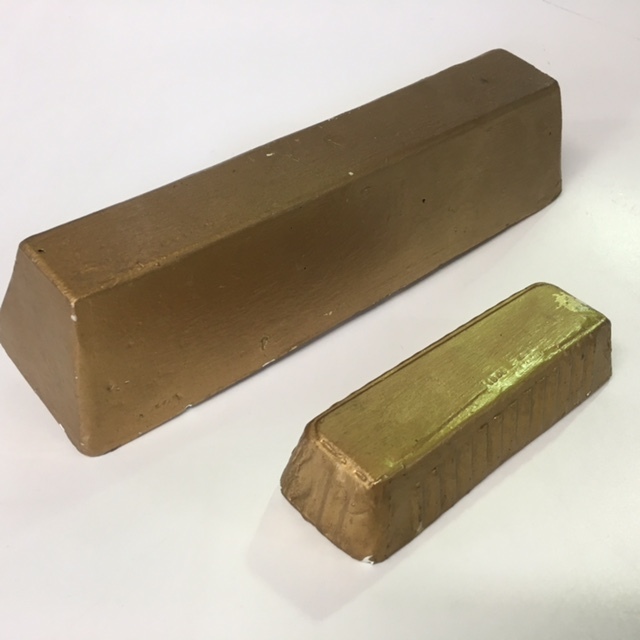 GOLD BAR, Large and GOL0102 - GOLD BAR, Small