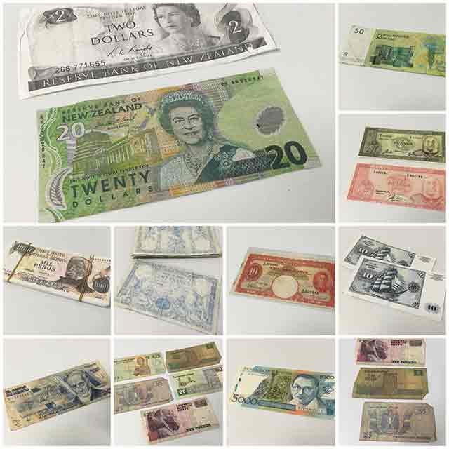 MONEY, Cash Notes - Assorted Foreign Currency