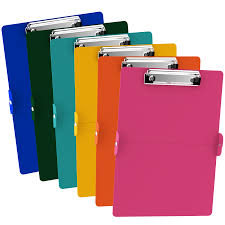 CLIPBOARD, Assorted Colours ( Enquire reg Colours )