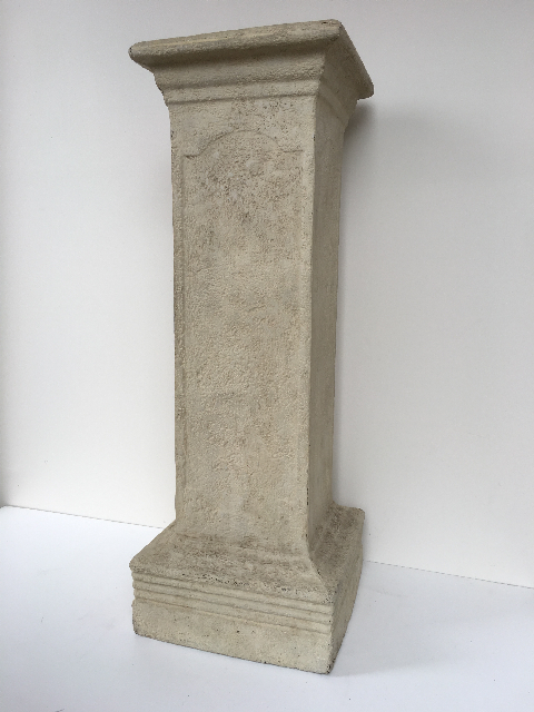 PLINTH, Faux Sandstone 90cm H