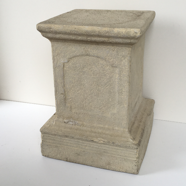 PLINTH, Faux Sandstone 50cm H