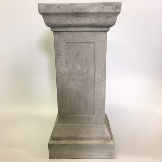 PLINTH, Pedestal - Faux Stone 32 x 70cm H