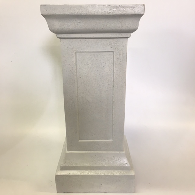 PLINTH, Pedestal - Whitewash 32 x 70cm H