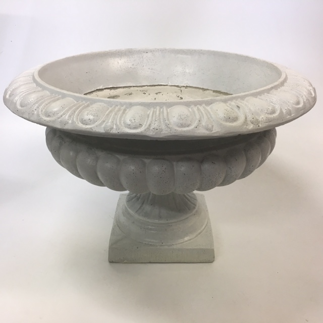 URN, Large - Whitewash 56cm D x 39cm H