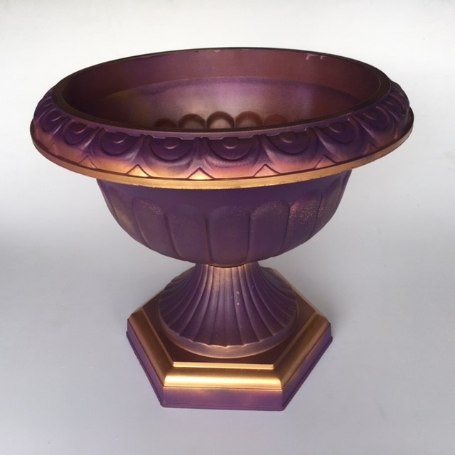 URN, Purple & Gold - Large 40cm H