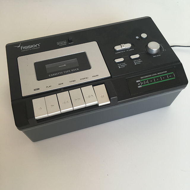 CASSETTE, RECORDER - Black Fission