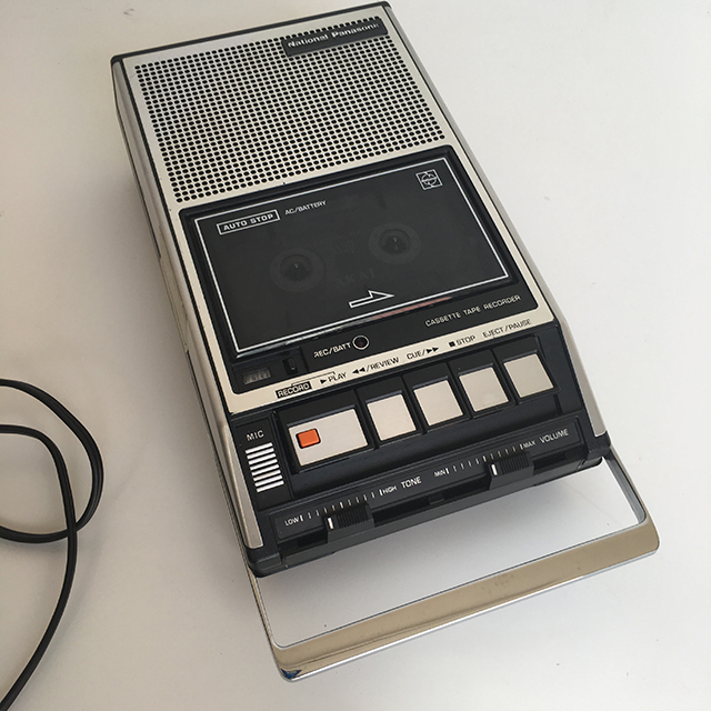CASSETTE, RECORDER - Silver National Panasonic