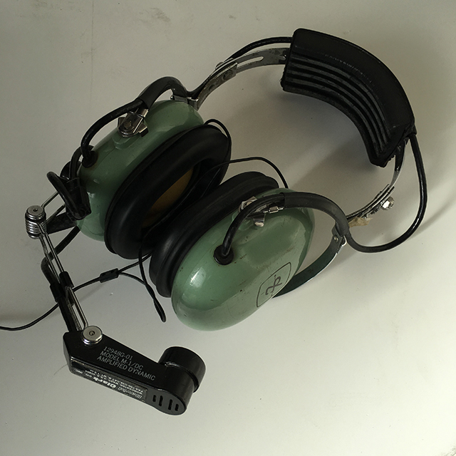 HEADPHONES, Aviation - Pilot Green