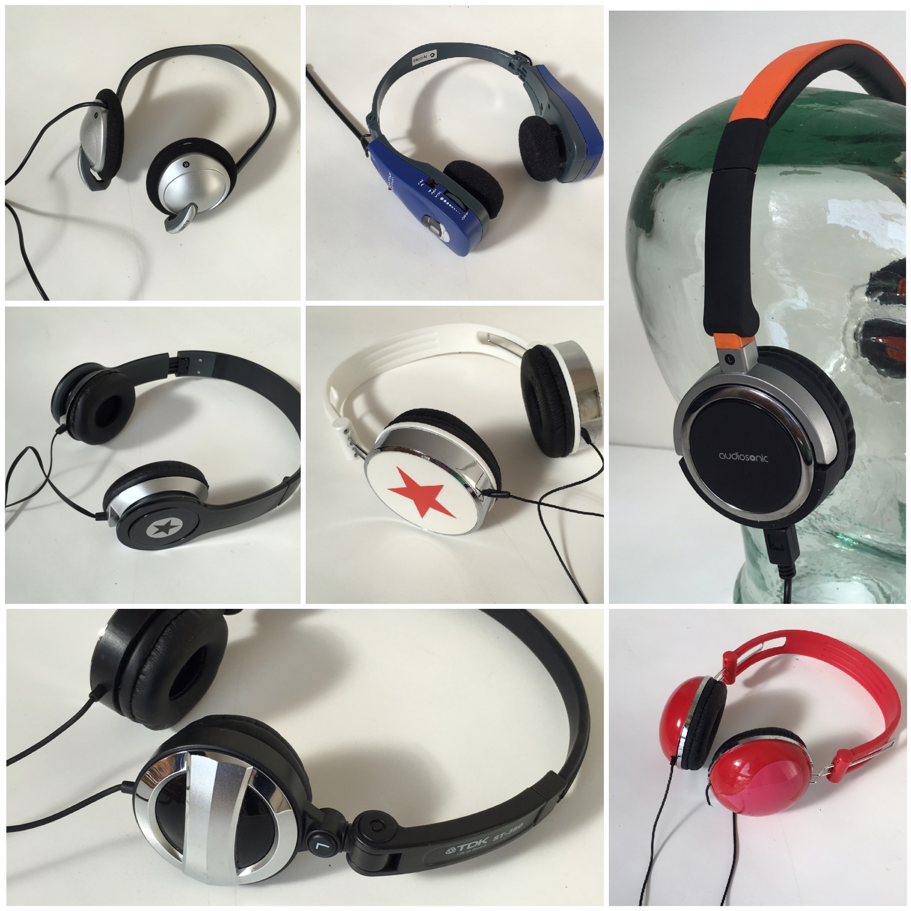 HEADPHONES, Novelty - Assorted